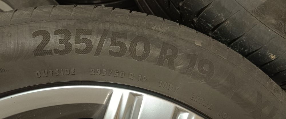 Оригинални джанти с гуми летни 19 цола за Vw Tiguan дот 2021г