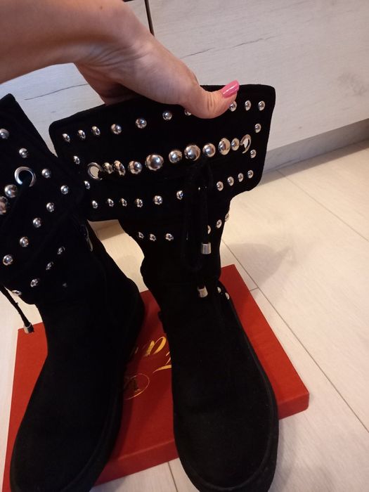 Велурени ботуши 36 ти номер