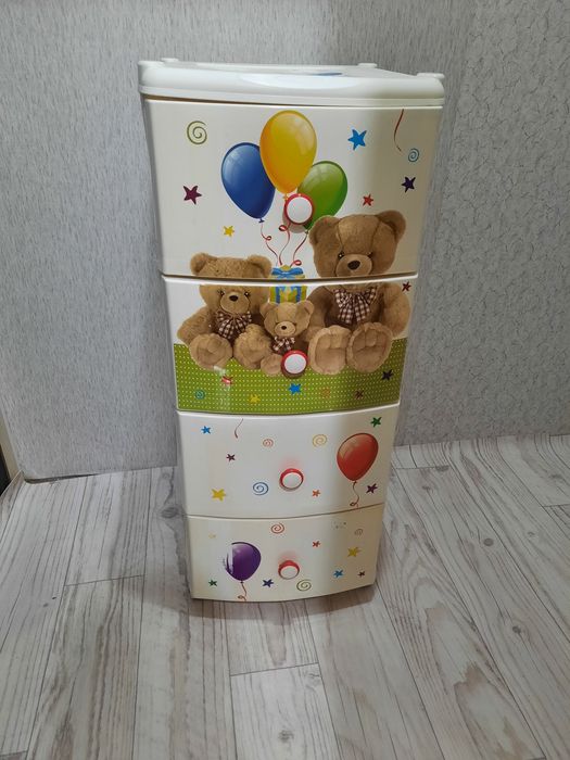 Комод пластиковый б/у (детский)