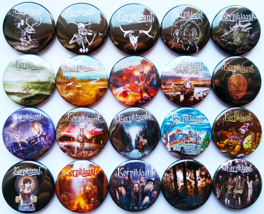 Значки на Slayer, Blind Guardian, Gojira, SDI, Ska и др, 20бр за 20лв