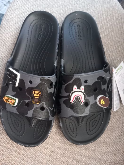 Crocs Bape  slide , мъжки чехли, джапанки