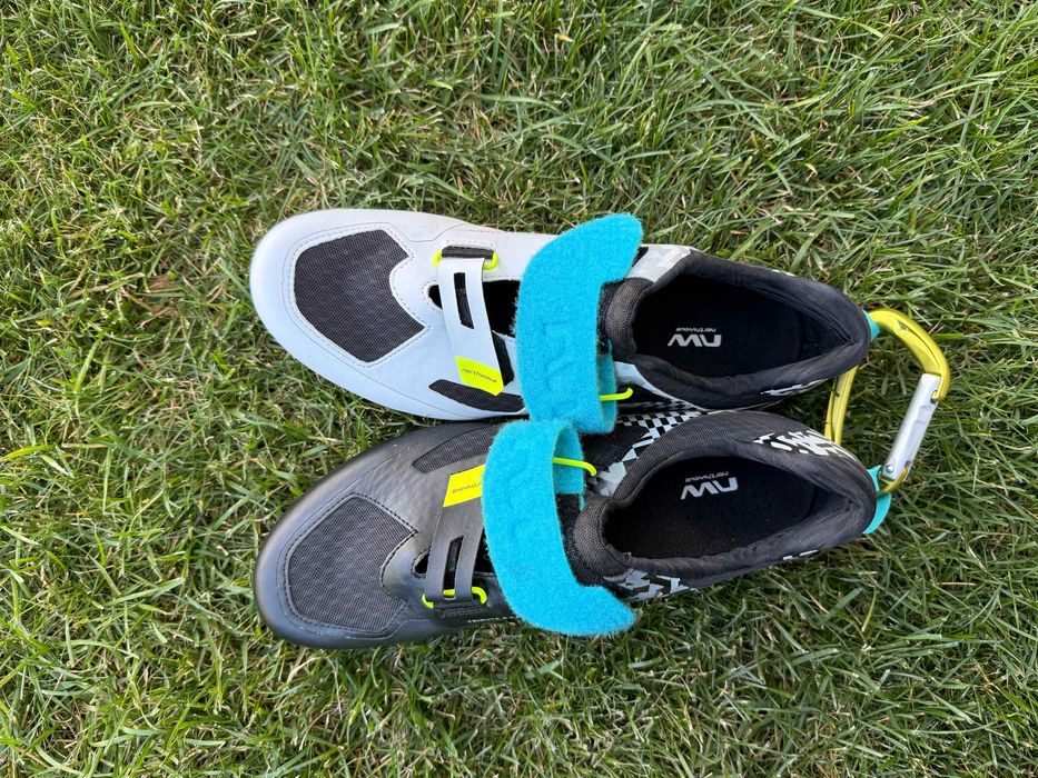 Pantofi triatlon Northwave Tribute 2 Carbon, marime 44, cu placute Look Keo