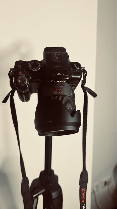 Aparat foto/video,lentila Panasonic Lumix / Trepied&Card GRATUITE