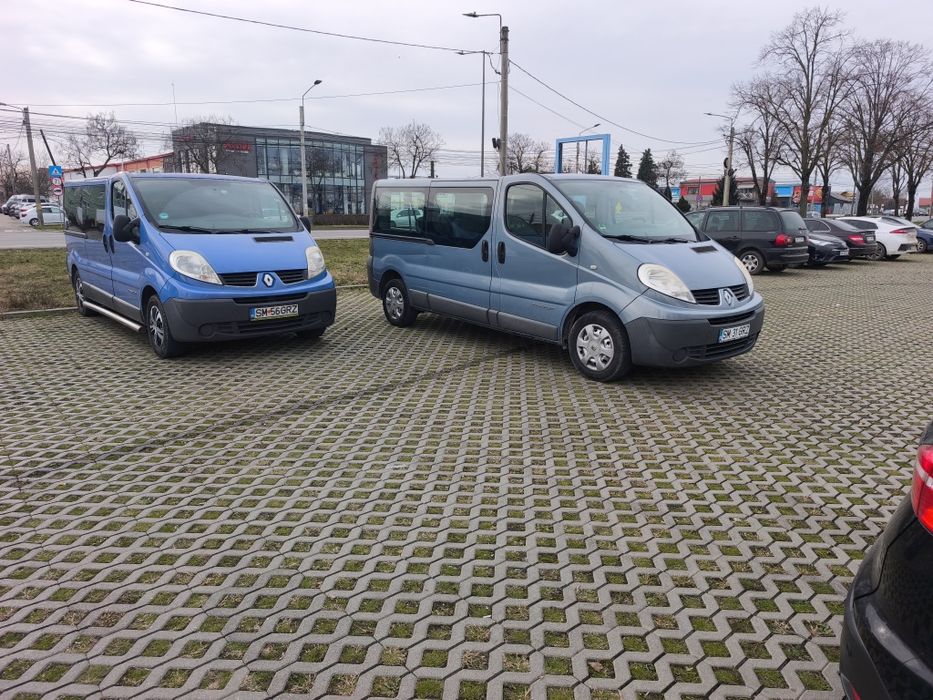 Închirieri microbuze închiriez dube 8+1 închiriere trailere remorci 6m