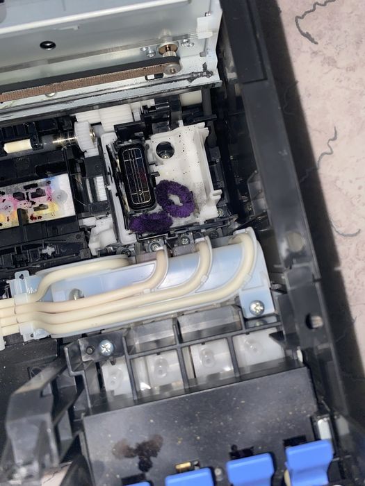 ремонт принтер и ноутбук, сброс памперса