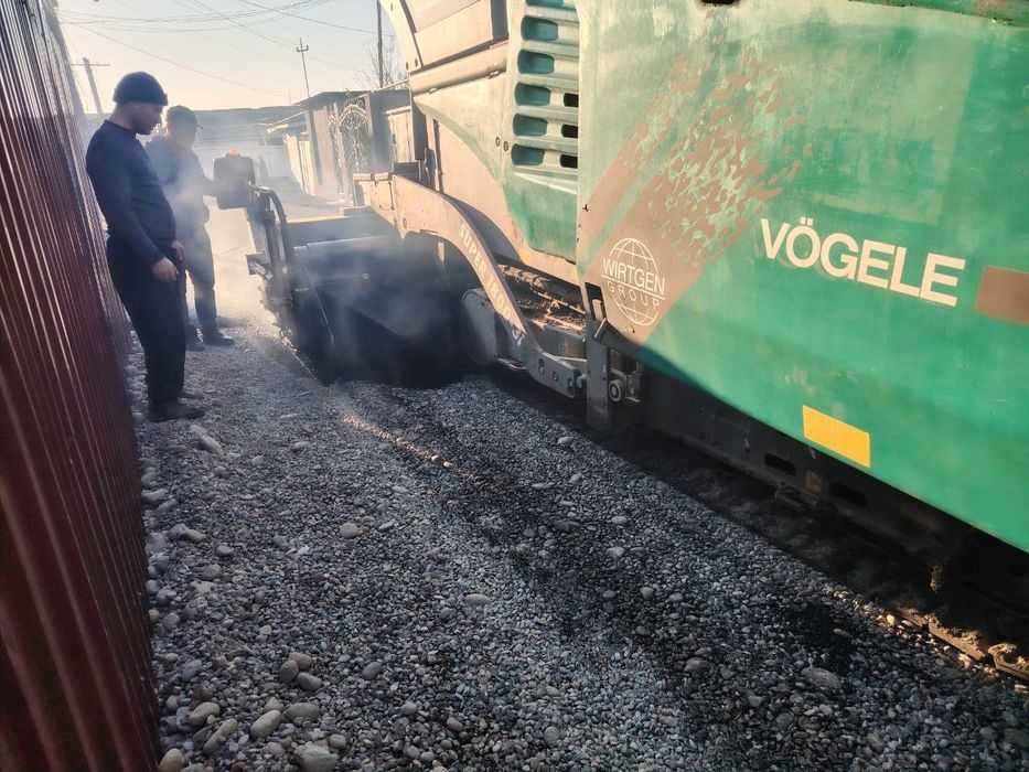 Асфалт, Асфалт иши