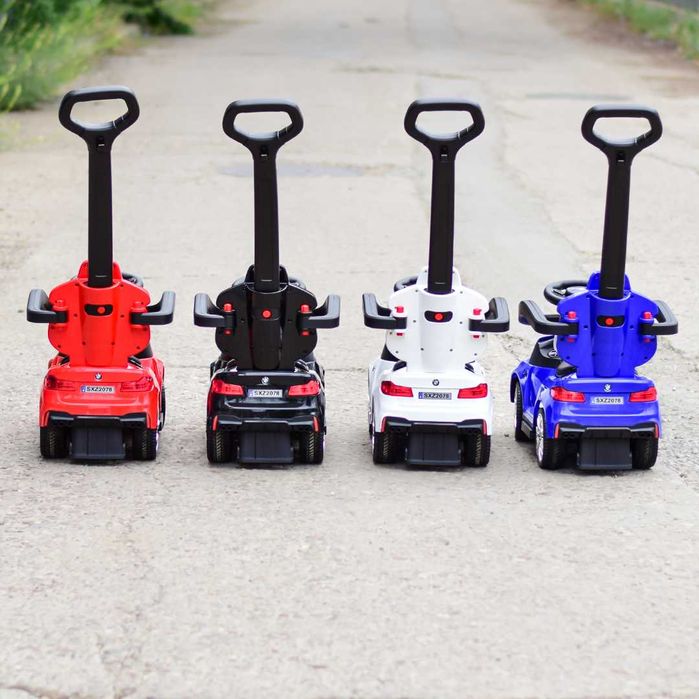 PROMO Masinuta cu maner, 2 in 1, pentru copii, BMW M5, PREMIUM