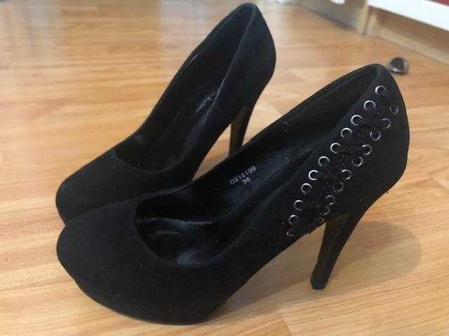 Pantofi dama negri, eleganti