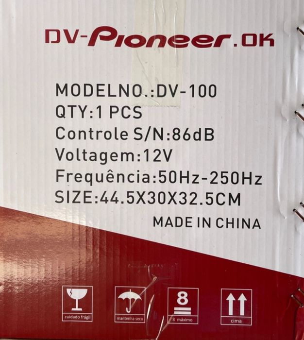 Автосабвуфер DV-Pioneer OK DV-100, 10"