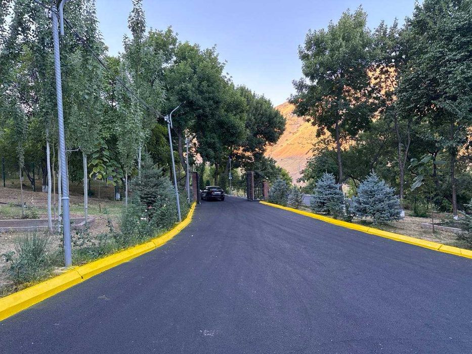 Укладываем асфальт. Асфальтирвание. Асфальт по всему Узбекистану