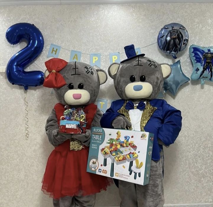 Мишка Тедди на прокат аренда, аниматор