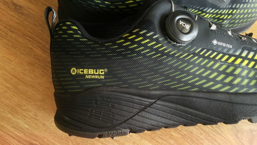 ICEBUG NEW RUN M BUGrip GTX BOA GORE-TEX Shoes EUR 43 / UK 9 маратонки за планинско бягане - 305
