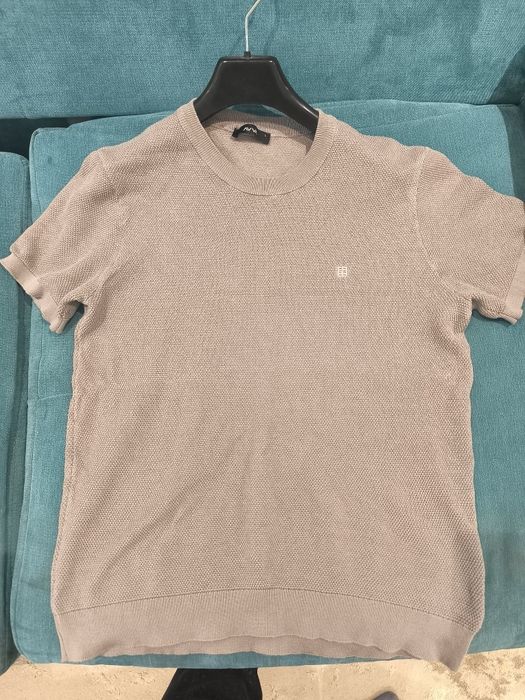 Поло серое бренд