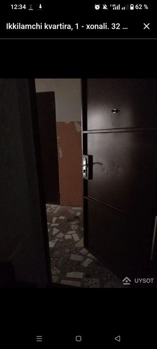 Mirzo Ulugʻbek tumani Qorasuv 6 da sotiladigan kvartira