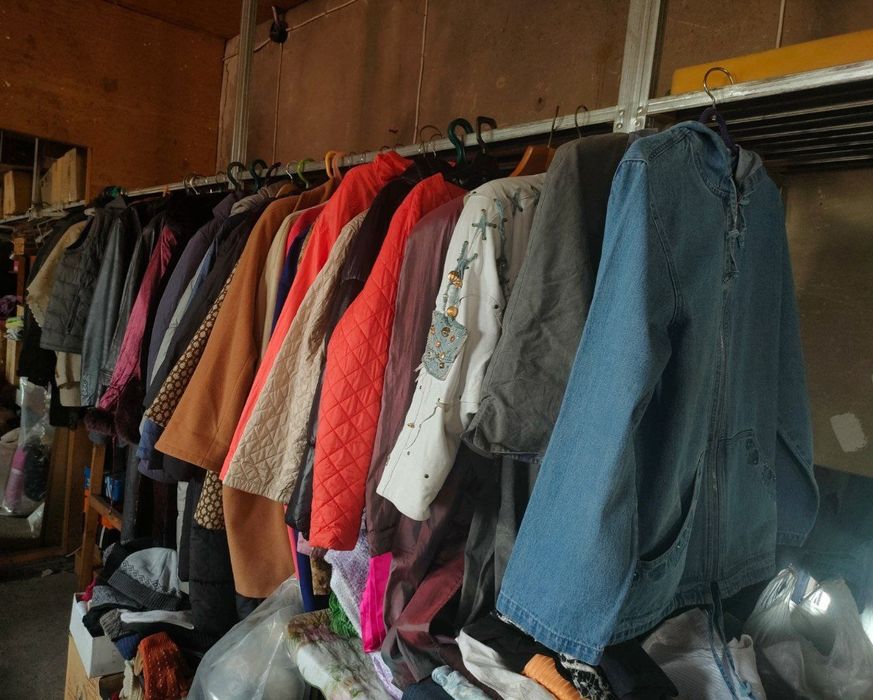 Гаражная распродажа вещей