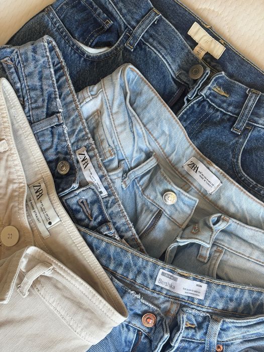 Дънки по 10€ - Zara, Bershka, H&M
