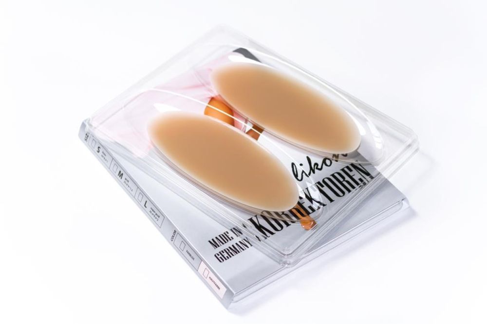 Германские силиконовые накладки для кривых и худых ног