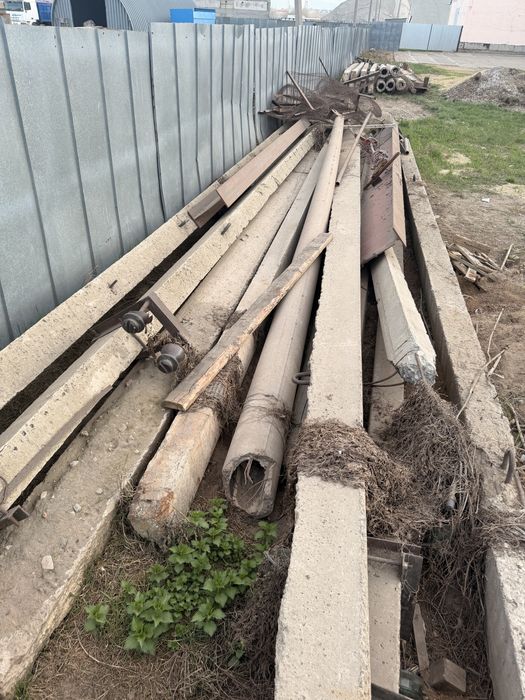 Бетонные столбы электропередач