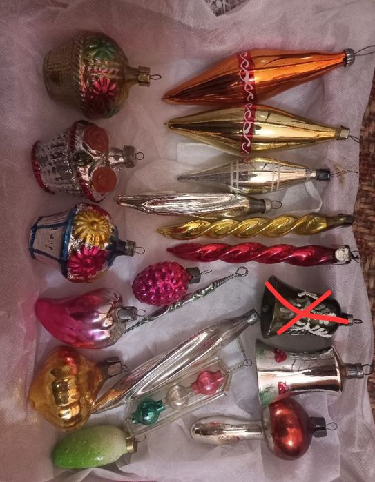 СССР елочные игрушки,много их,см.все фото