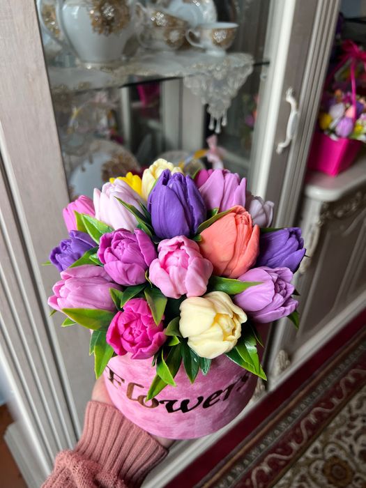 Sovunli gullar bayramga