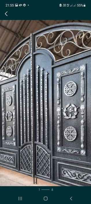 Покраска и реставрация ворот