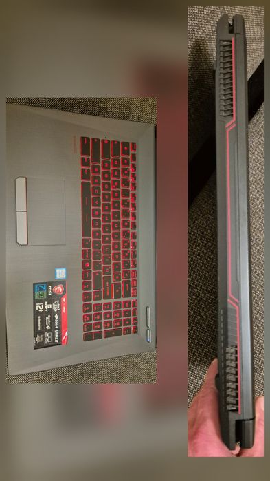 vand laptop Gaming Jocuri MSI GV7R.17"FH..i7..16Gb.GTX 1050Ti.Ssd+Hard