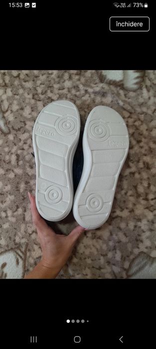 Pantofi de damă Legero originali mocasini Piele întoarsă  Noi