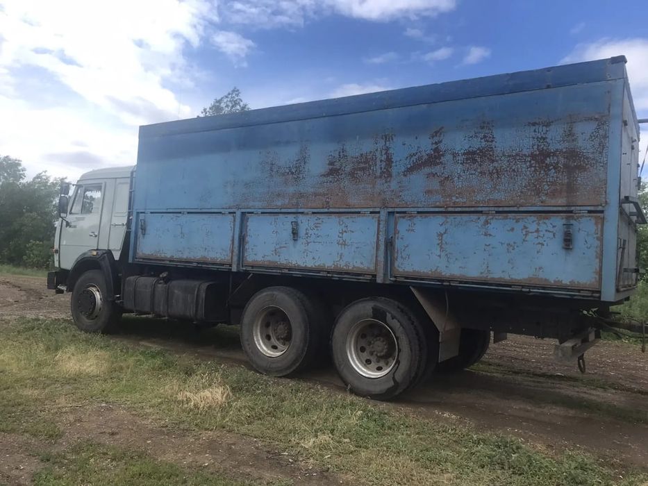 Камаз зерновоз с прицепом