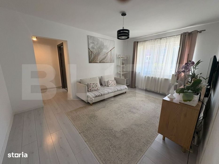 Apartament 3 camere, complet mobilat si utilat, la cheie, cartierul Go