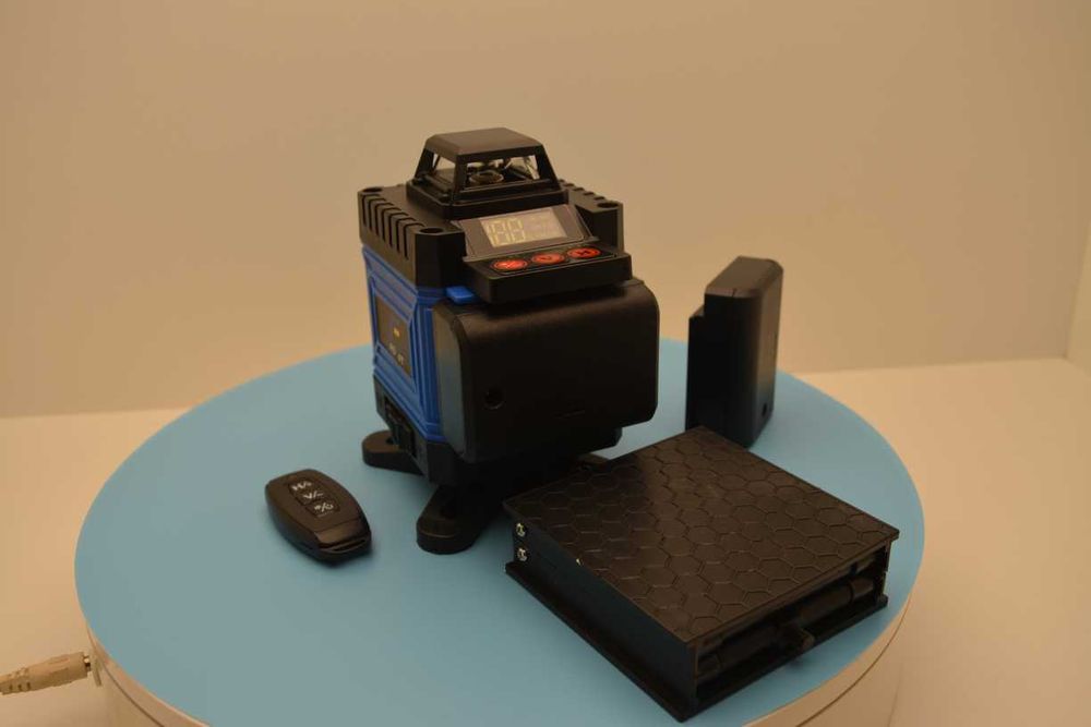 Ofertă exclusivă CONTINE 2 acumulator  Promo Nivela fascicul verde 4D profesional remote inclus  New Nivelă Laser kkamoon 4D 16 linii  fascicul dioda