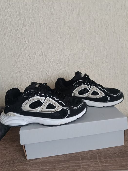 Dior B30 - Negru/Alb - Mărimea 42