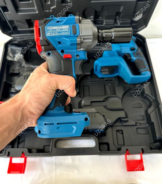 Перфоратор + шуруповерт + гайковерт + болгарка Славмаш оригинал 4в1