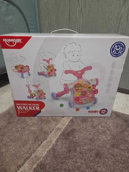 Играчка за прохождане локър KIKKABOO 4в1 Sweet Escape Pink