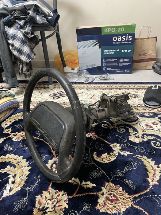 Узел рулевой колонки полный с рулем для ваз 2114, 2109, 21099, 2113