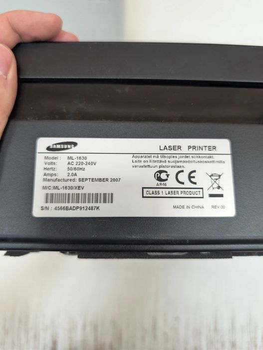 Принтер Samsung ML 1630 mono laser printer