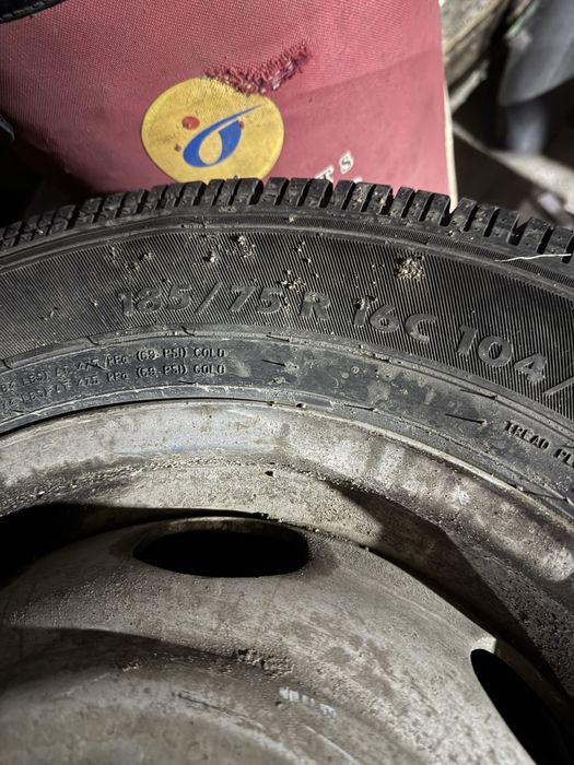 Шины с дисками на Газель