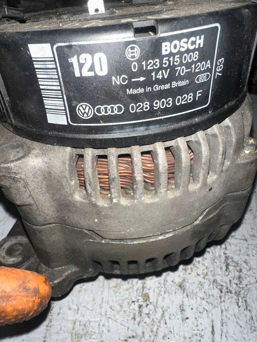 Alternator Volkswagen Audi 120A Bosch 028903028F 0123515008