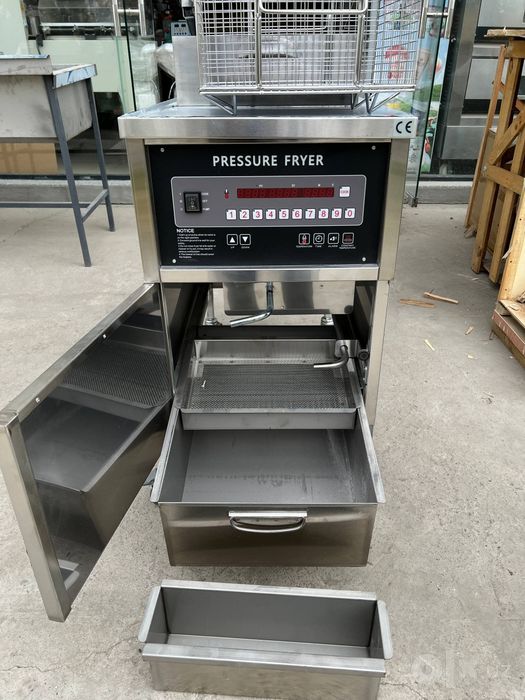 Fri aparat Fritoz-firtur kfc aparat biz filtr Professional Garantiya
