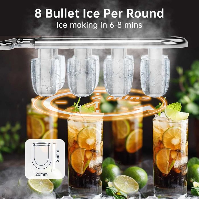 CORMIX машина за лед 120W 12кг/24ч самопочистваща се сензор