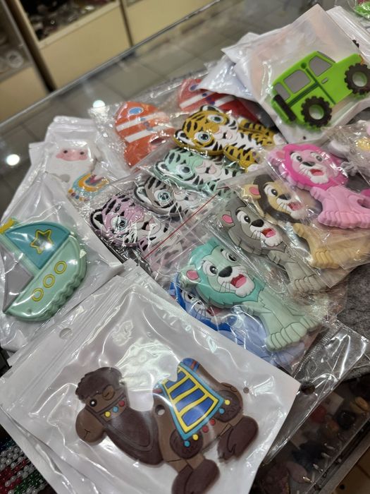 Силиконовые грызунки