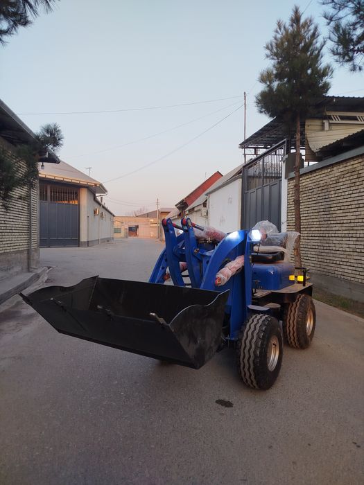 Мини колесный Фронтальный погрузчик