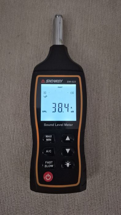 Decibelmetru SNDWAY SW523  Sonometru