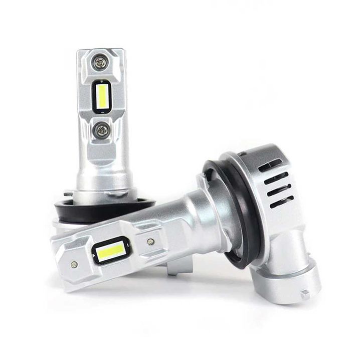 LED Мини Диодни крушки H11, 12V, Canbus с вграден вентилатор.