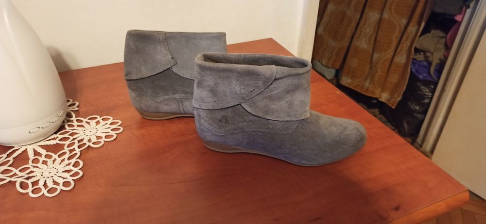 Botine piele întoarsă 37