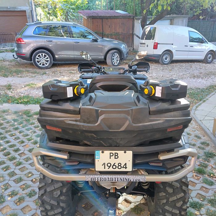 Куфари АТВ Can am outlander max G2,G3, CFMOTO X8, X10 и туби за бензин