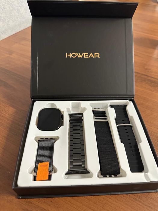 Продам новые смарт часы, в коробке с зарядкой