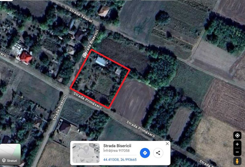 Casa + teren intravilan Sat Infratirea, Com Dor Marunt, Jud Calarasi