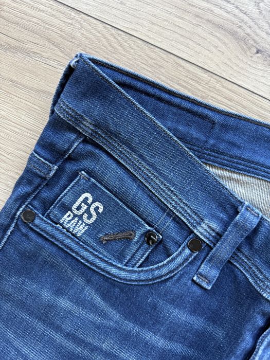 Blugi GSTAR RAW Slim Albastru Barbati | Marime 30 x 32 (Talie 79 cm)