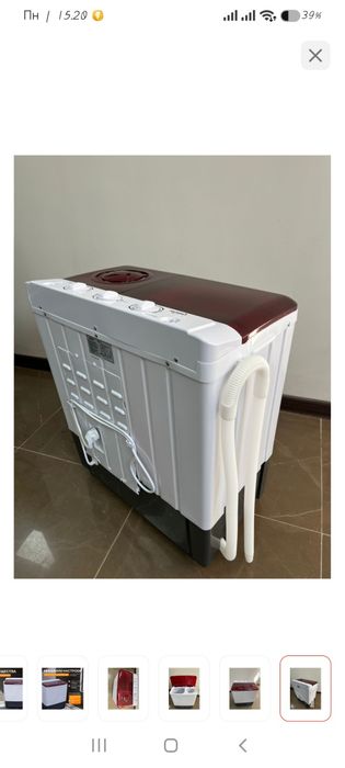 Стиральная машина полуавтомат