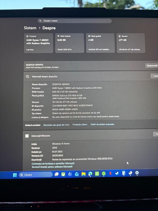 ASUS TUF gaming A17
